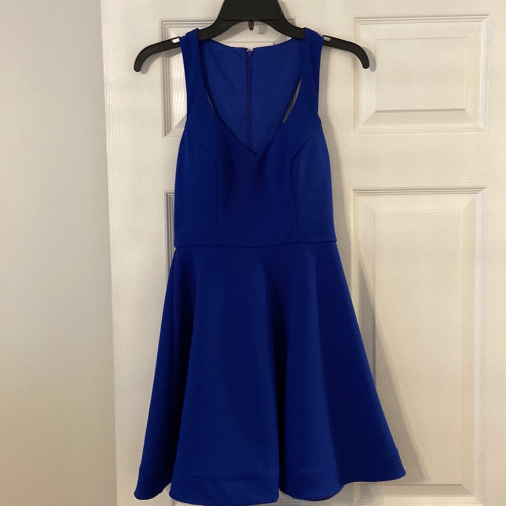 Teeze Me Dress size 3 brand new with tag color blue length 32” bust 30”